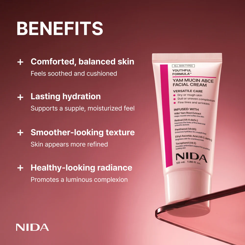 NIDA Youthful Formula™ Yam Mucin  ABCE Facial Cream - Image 3
