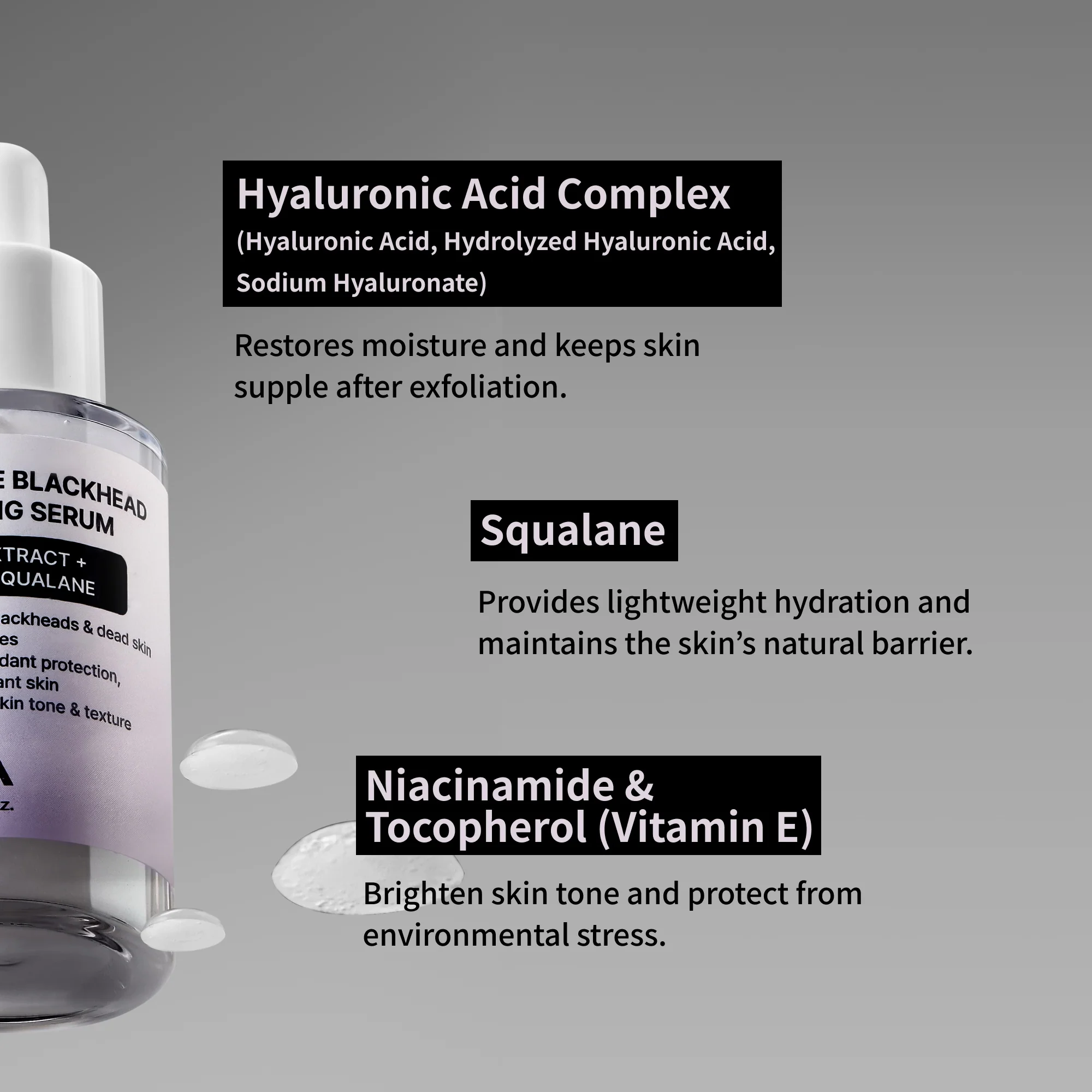 NIDA Black Rice Blackhead Exfoliating Serum - Image 8