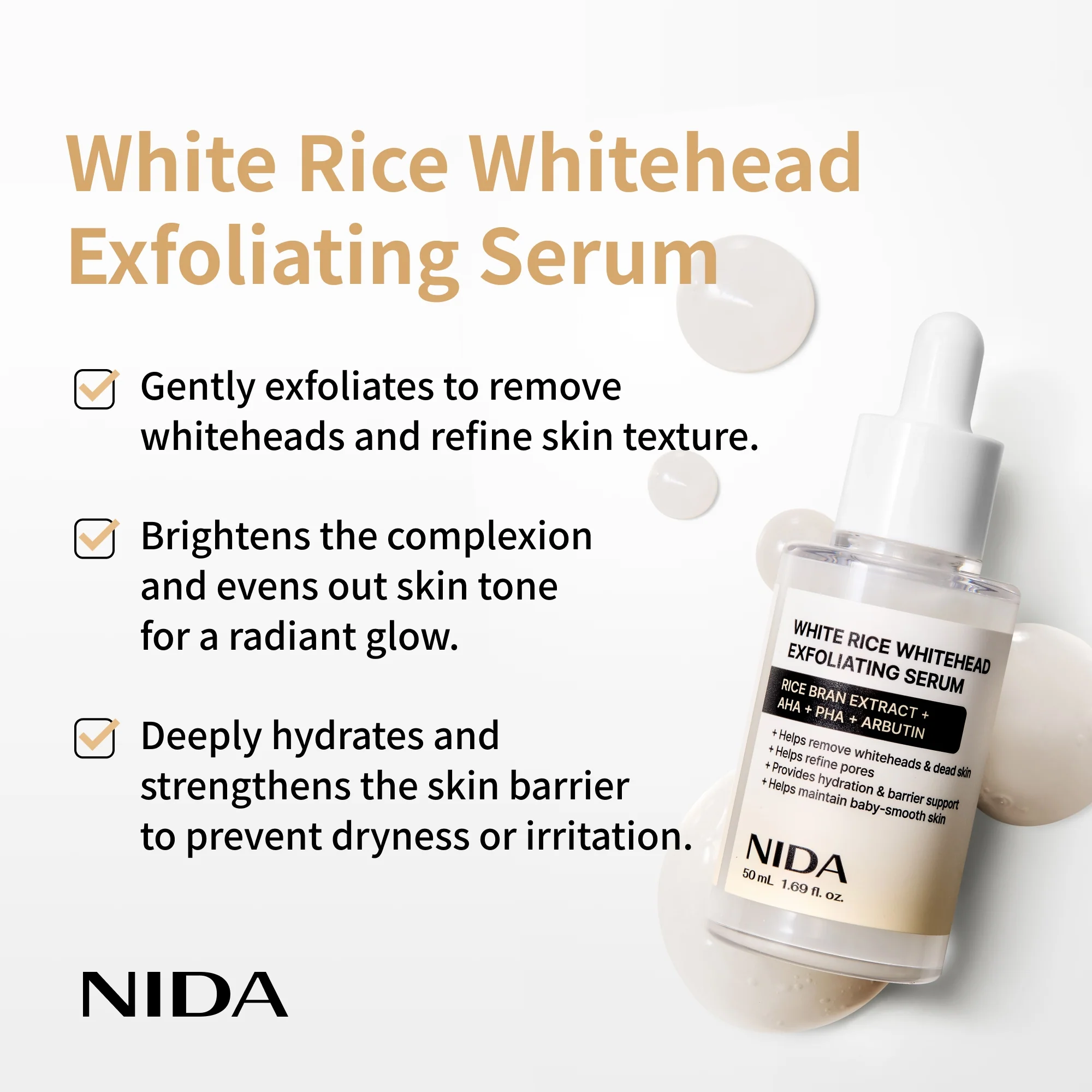 NIDA White Black Exfoliating Serum Duo Bundle - Image 7