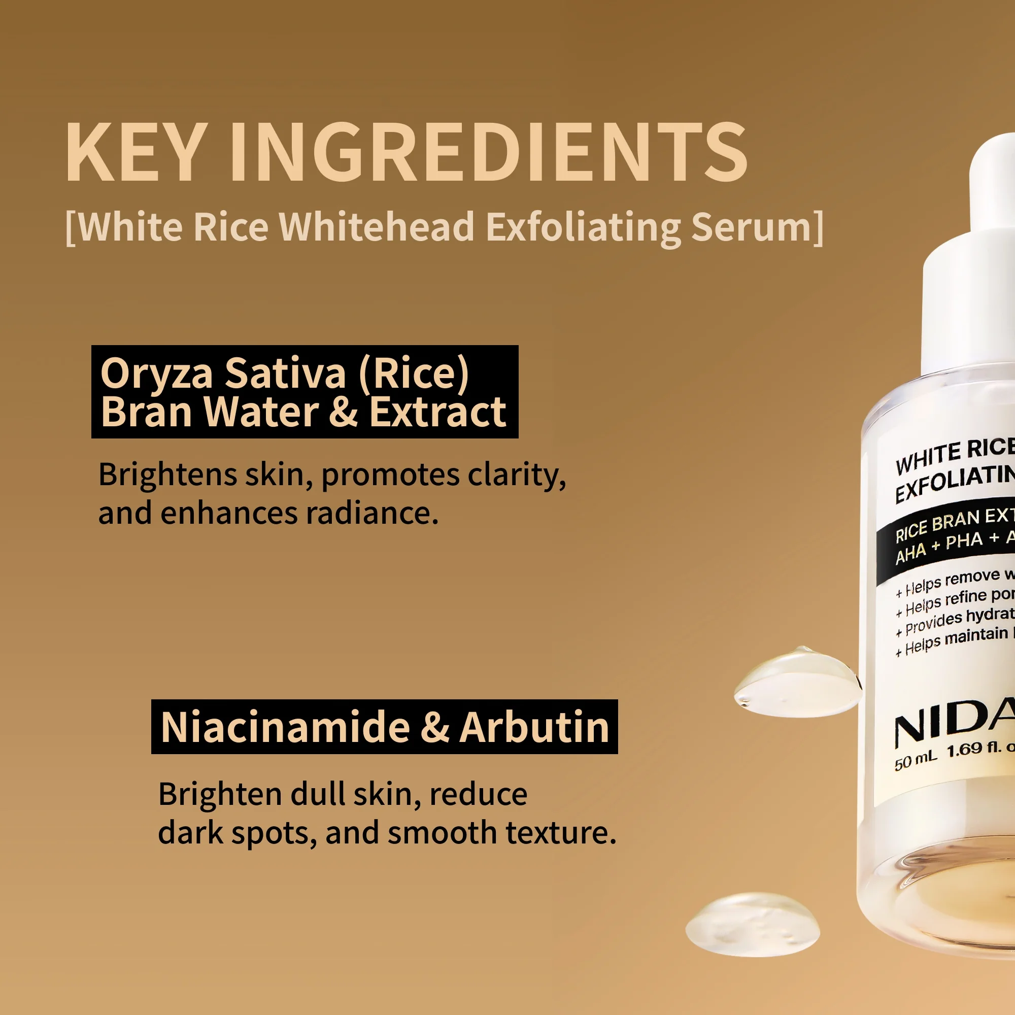NIDA White Black Exfoliating Serum Duo Bundle - Image 9