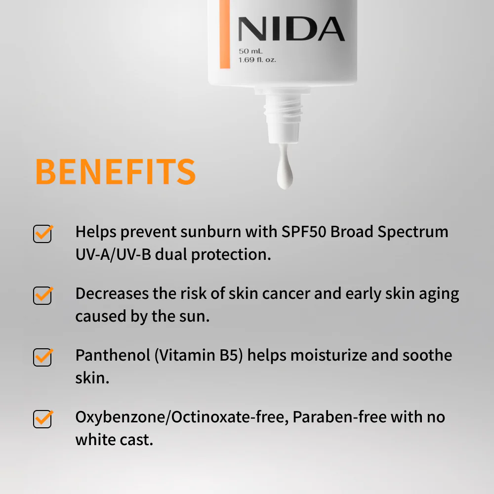 NIDA Invisible Fit Sunscreen for Face & Body - Image 4
