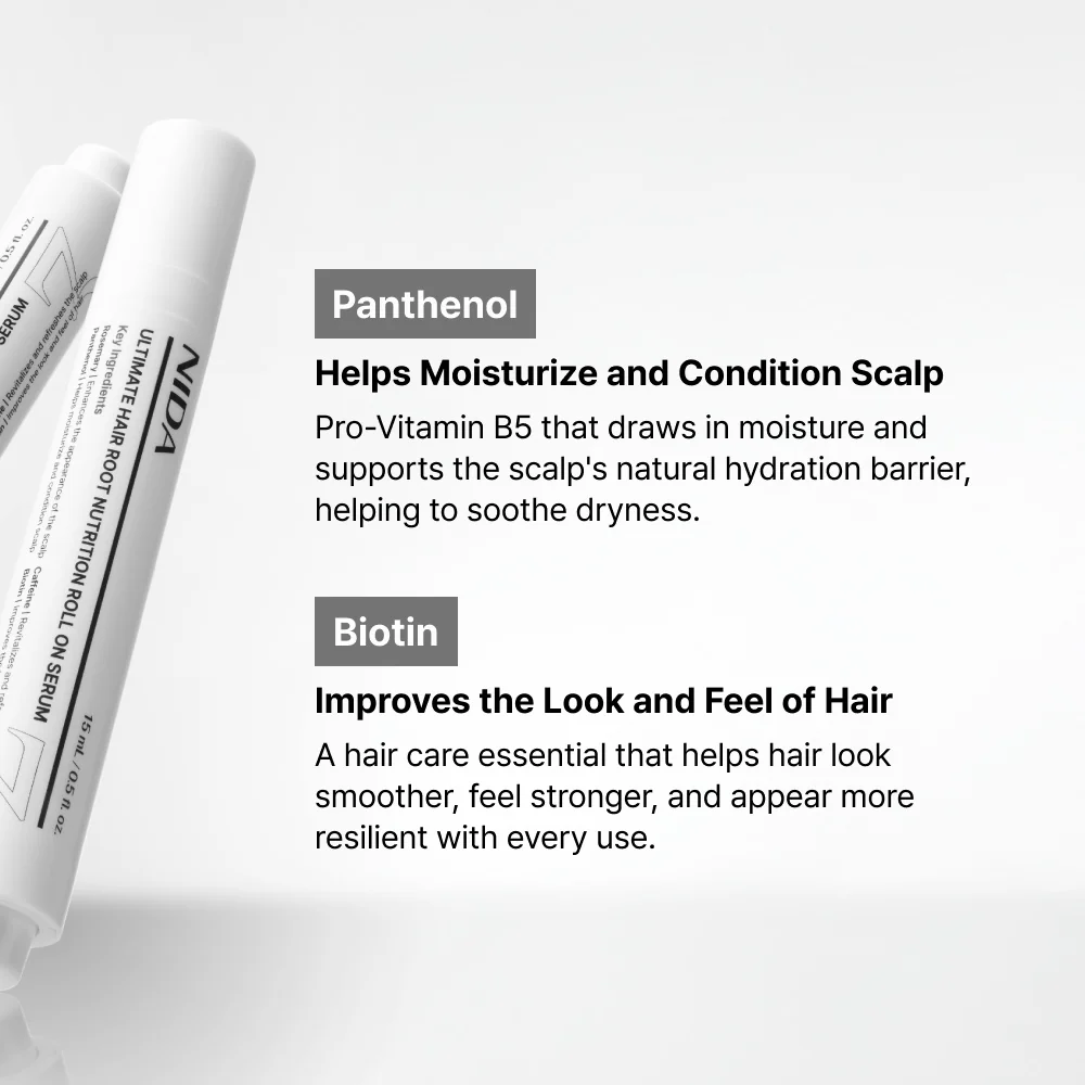 NIDA Ultimate Hair Root Nutrition Roll On Serum - Image 5