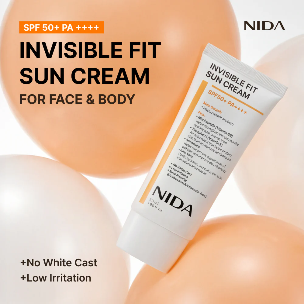 NIDA Invisible Fit Sun Duo (Serum & Cream) - Image 3