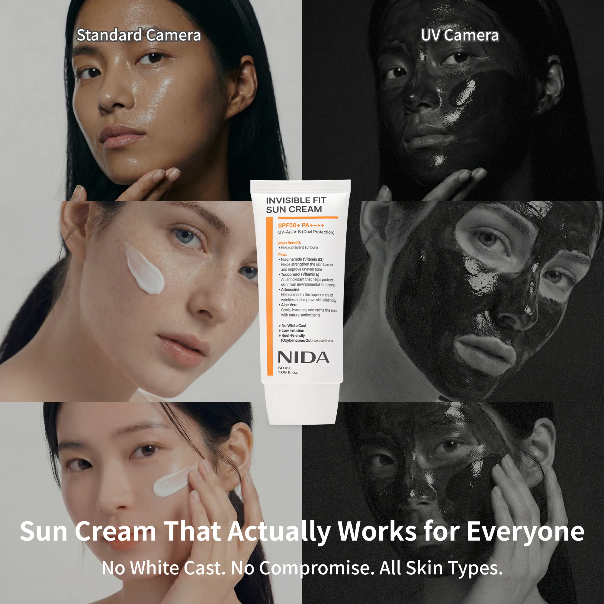NIDA Invisible Fit Sun Duo (Serum & Cream) - Image 9